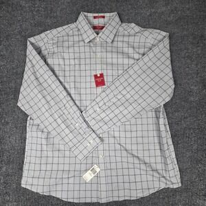 chaps slim fit dress shirt Chaps Mens Sustainable Stretch Long Sleeve Button Down Shirt – ShopCGX main image 1